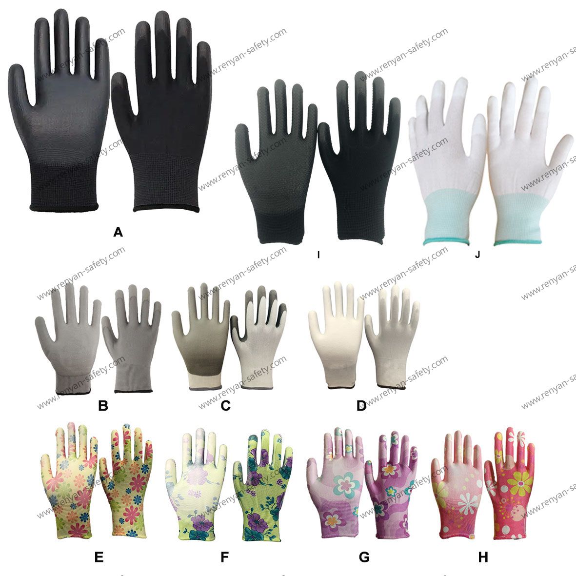 RG039 PU Coated Glove